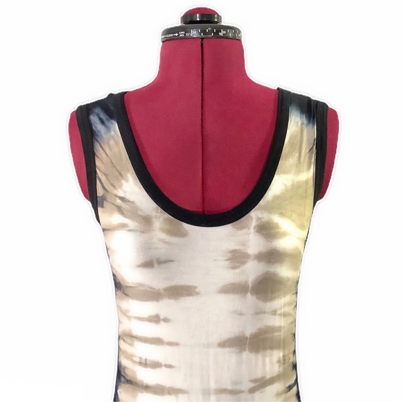 🔲CALVIN KLEIN Earth Tones Maxi Dress - Picture 5 of 7